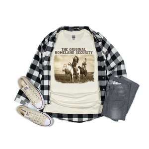 American Indian T Shirt The Original Homeland Security